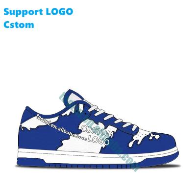 China Factory Customized 2022 Wholesale Custom Logo Sweat-absorbent Dunk Basketball Shoes Fashion Mens Sneakers Retro Sports Shoes for sale