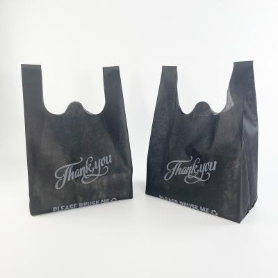 China Recyclable Custom Recyclable Handled Non Woven Laminated Shopping Bags for sale