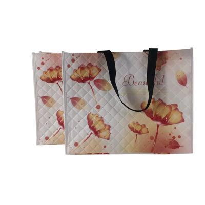 China Fashion Eco-friendly Promotional Custom Design Reusable Nonwoven Gifts Shopping Bag Nonwoven Bag for sale