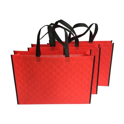 China Eco-friendly fashion high quality environmental reusable non woven shopping bags with logo for sale