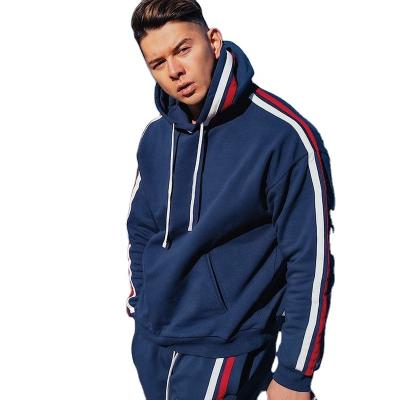 China New European Men's Anti-wrinkle Custom Quilting Hoodies Plus Size Outdoor And American Muscle Hoodies Men for sale