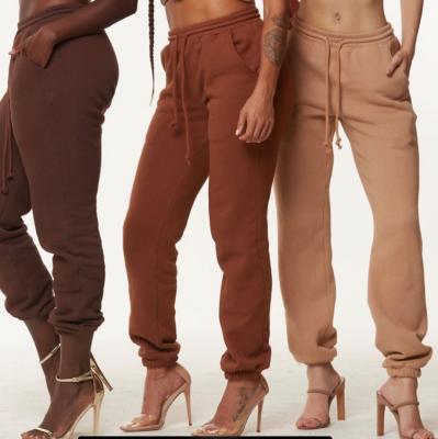 China Wholesale Anti-Wrinkle 2021 Autumn Summer Jogging Sweat Suits Set Women Sweatsuit Joggers Sweatpants For Women for sale