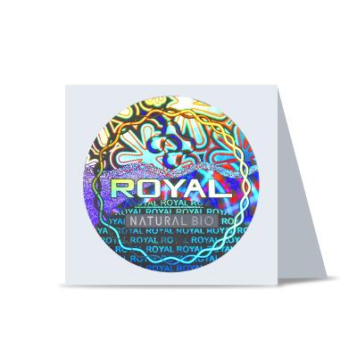 China Holographic 3D Hologram Labels Sticker Warranty Tamper evident Labels Seals Security Hologram Stickers for sale