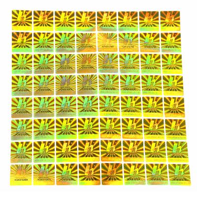 China Holographic Hot Selling Warranty Stickers Qr Code 3D Labels Security Bar Code Sticker for sale