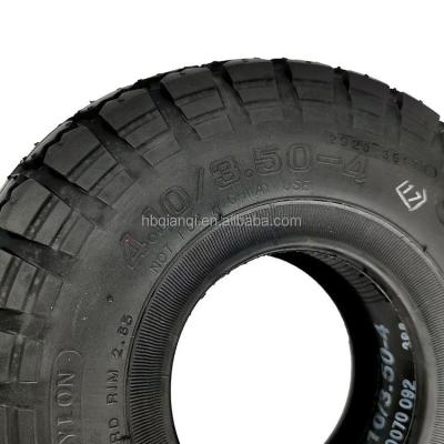 China High quality and comfort honeycomb ATV solid tire with hub 8 inch cavity scooter tire low power non-pneumatic tire for sale