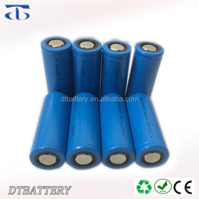 China Rechargeable LiFePO4 DTB26650 LiFePO4 Cells 3.2V 3000mAh 3C Lithium Iron Phosphate Battery For Power Tools for sale