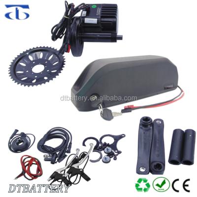 China Shark Tube 52v 17.5ah E-Bike Battery With 8fun bbs03hd 48 - 30Ah 21 Volt 1000w 8fun Mid Drive Motor Kit 21 for sale