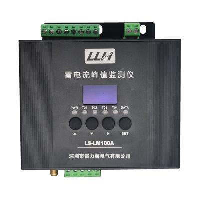 China Electronic Equipment Series Current Peak Meter 220Vac 12Vdc Oled Display Lightning Monitor For Lightning Protection System for sale