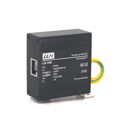 China Electronic Equipment Electrical Equipment 5V DC-10 Gigabit Network Signal SPD for sale