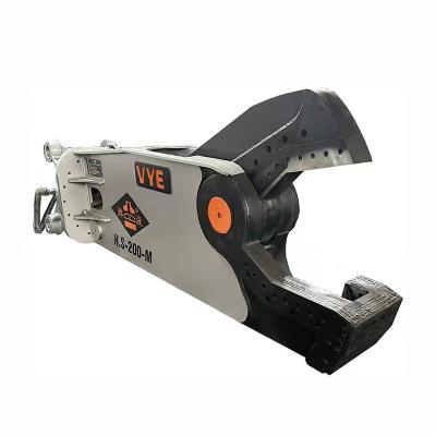 China Others (scrap processing) manufacturer sells powered rotary hydraulic shears for excavator attachments for sale