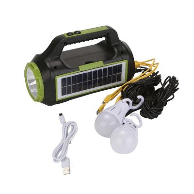 China Home AT-9037 DAT All In One Solar Lighting System With USB Mobile Phone Function Rechargeable Emergency Charging Led Light for sale