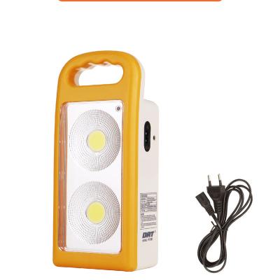 China AT-390 LED Emergency Light 10W Portable Rechargeable Solar Home Emergency Light With Mobile Phone Charging Function for sale