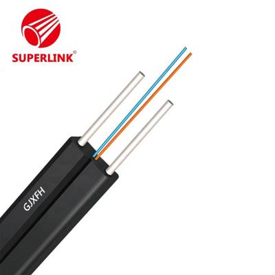 China Hangzhou factory fiber optic cable price FTTH drop cable single mode wifi indoor outdoor TPlink FTTH cable for sale