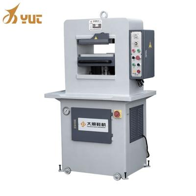 China Garment Shops Yt-609-3 Surface Hydraulic Leather Stamp Automatic Embossing Punch Embossing Machine for sale