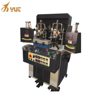 China Factory Shoe Toe Cap And Counter Molding Making Machine Shoe Part Back Molding Machine For PU Sport Moccasi Leather Shoe for sale