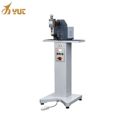 China Factory Yt-309 Shoe Shoe Vamp Press Vertical Type Hammering Machine for Shoe Welt and Leather Surface for sale