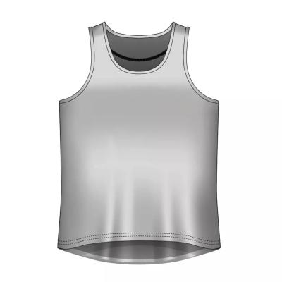 China Custom Direct Logo Plain Quick Dry Sublimation Sports Running Men's Singlets Beach Vest Marathon Singlet Top Marathon Singlet-02 for sale