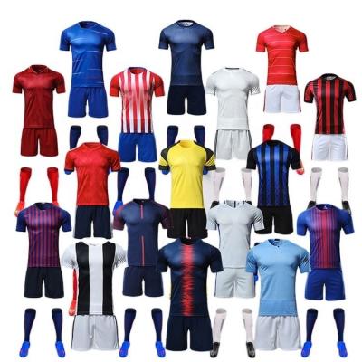 China Quick-drying Hot-selling soccer jersey set real Thailand football to wear European football team real soccer jersey T-shirts jerseys for sale