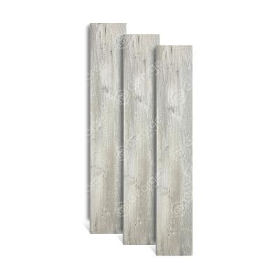 China Rustic Tiles Gray Tile Wood Grain 200x1200mm Light Look Glazed Wear Resistant Porcelain Outdoor Floor Tile for sale