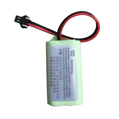 China Toys 3.7V Lithium Ion Battery For RC Cars 14500 2000mAh Li Ion With SM Plug High Capacity Rechargeable Lithium Battery for sale