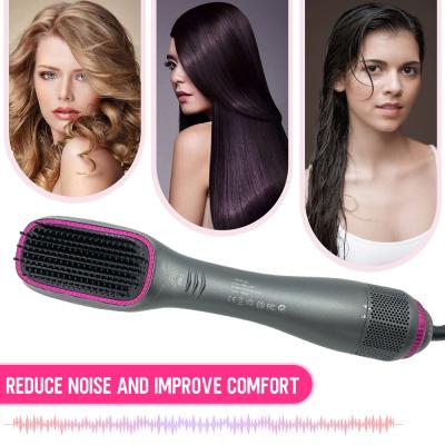 China FCC Approval 300mm Hair Dryer Brush , Electric Straightening Brush for sale