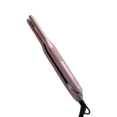 China Travel Size 230 Degree PTC Heating Natural Hair Straightener For Short Hair for sale