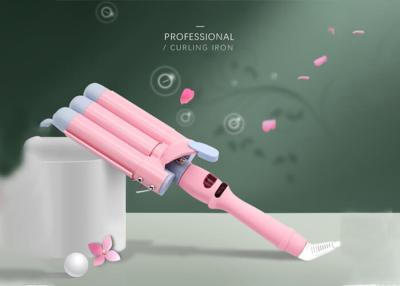 China 1.25 Inch 3 Barrel Curling Wand for sale