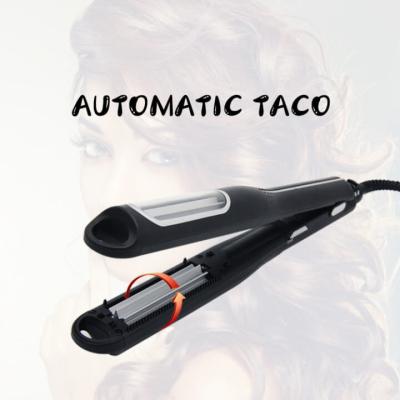 China Mini Travel Straighteners PTC Heating Tourmaline Automatic Crimping Hair Iron for sale