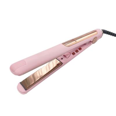 China Tourmaline Ceramics Infrared Hair Straightener Flat Iron Electric LCD OEM Vendor for sale