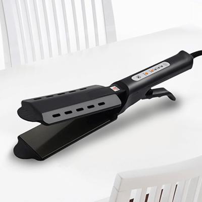 China PTC Heating 450 Degree Titanium Hair Flat Iron With LED Display for sale