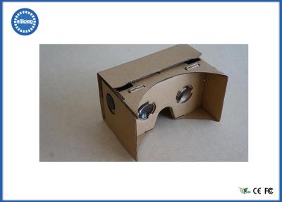 China Android / IOS Smart Phone Glasses VR Box Google Cardboard for Watching 3D Movies for sale