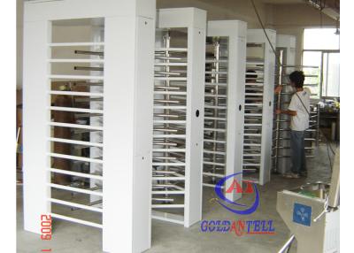 China Bar Code / Bimetric Full Height Door All In One System Indoor Entrance Gate RS485 for sale