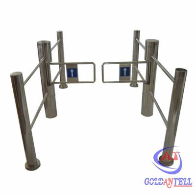 China Full Automatic Bi-directional Swing Barrier Gate Security For Supermarket 120 - 160 mm Width for sale