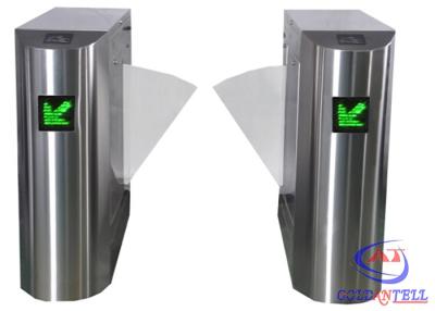 China Puerta retractable de acero inoxidable de la barrera de la aleta, torniquetes multi bidireccionales del control de acceso en venta