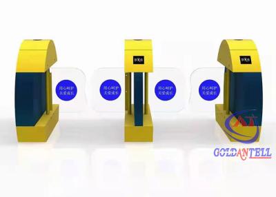 China One Way Turnstile Entrance Gates QR Code RFID Reader Access Control Turnstile Gate à venda