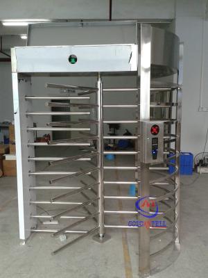 China Indonesia Prison high full height turnstile barrier one track entrance for sale