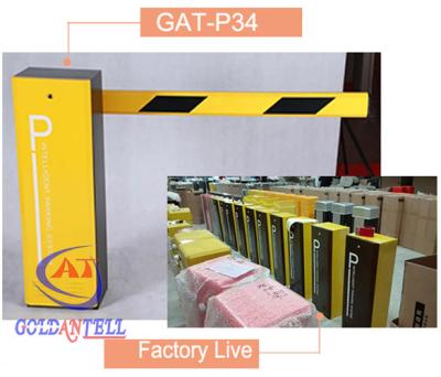 China Automatische Fahrzeugsperre des Edelstahl-elektronischen Eingangs mit 4m geradem Arm zu verkaufen