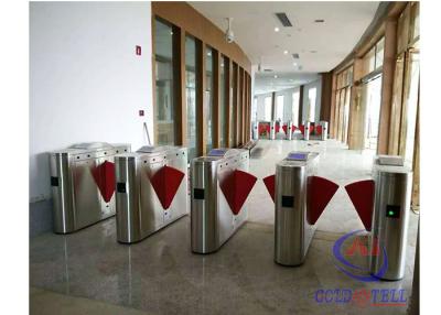 China High Bidirectional Turnstile Full Automatic Flap Pedestrian Half Height Turnstiles Barrier Gate for sale