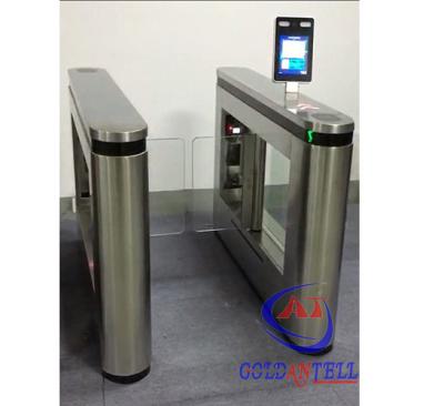 China Één van de de Poorten Gezichtserkenning van de Manieringang Turnstile DC24V Borstelmotor met Multifunctie Te koop