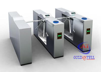 China Torniquete biométrico contrario giratorio resistente a la corrosión del trípode del acceso con el sistema de Rfid del metro en venta