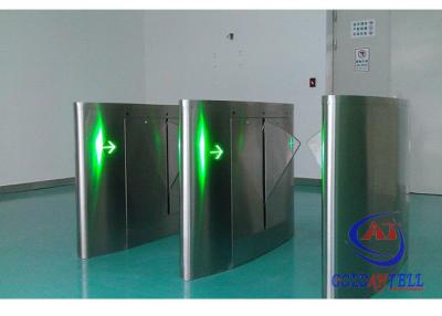 China Rfid-Kartenleser-Flap Barrier Gate-Sicherheits-programmierbare Drehkreuze für Bibliotheks-System zu verkaufen