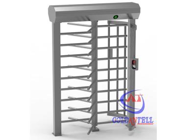 China Turnstile 1.5m Brede Vingerafdruklezer Electronic Full Height van de Busstation Volledige Hoogte Te koop