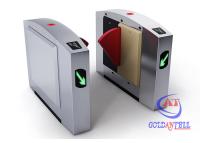 Chine Anti porte biométrique double de poinçon de barrière d'aileron des canaux 0.6s à vendre