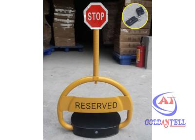 China Retractable O Shape 6s Car Parking Lock Barrier Car Remote Parking Blocker for sale