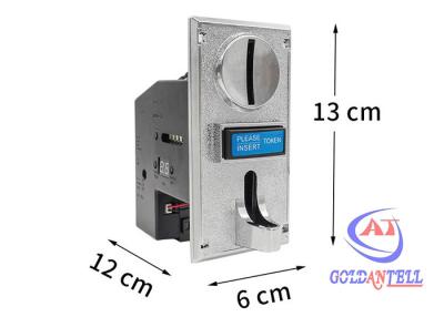 China sistema programável da coleção do seletor da moeda do processador central do torniquete a fichas de 18mm multi à venda