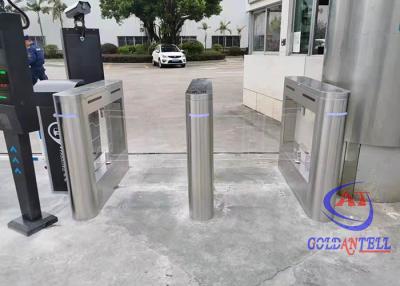 China Waterproof Swing Turnstile Gate With Face Recognition SUS 304 Sliding Style for sale