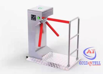 China Semi Automatic Entrance Barrier Gate SS304 Drop Arm 60cm Tripod Barrier Gate for sale