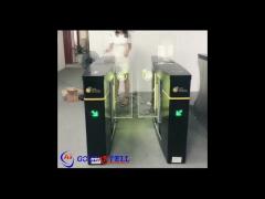 Intelligent Pedestrian Barrier Gate RFID / Facial / QR Code Access Control Turnstile