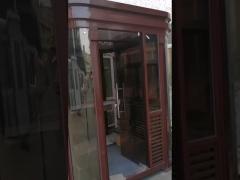 Modern Outdoor Portable Security Guard House Booth for Extreme Weather