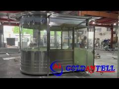 GT89 stainless steel ticket house/guard booth